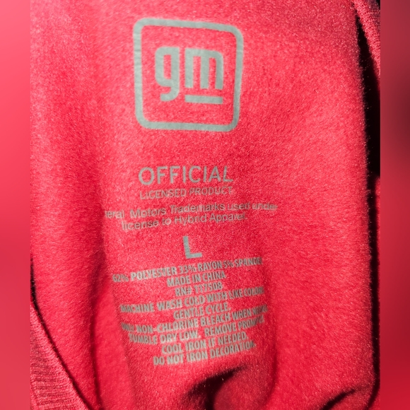 GM Official Licensed Product, Women's, Size Large Lightweight Sweatshirt. - Picture 7 of 8